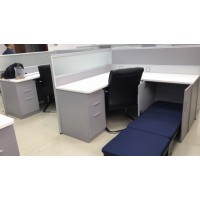 易美辦公家具定制，一體工作位與午休床，工作睡覺兩不誤