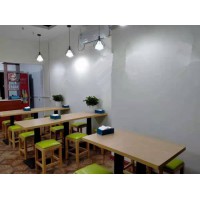餐飲桌椅，茶餐廳桌椅，飯店快餐桌椅定做批發工廠